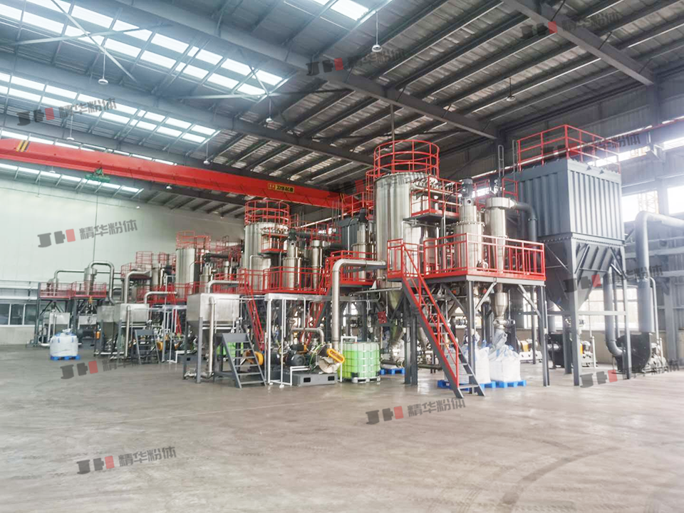 石油焦超微粉碎機--遼寧某生產(chǎn)現(xiàn)場