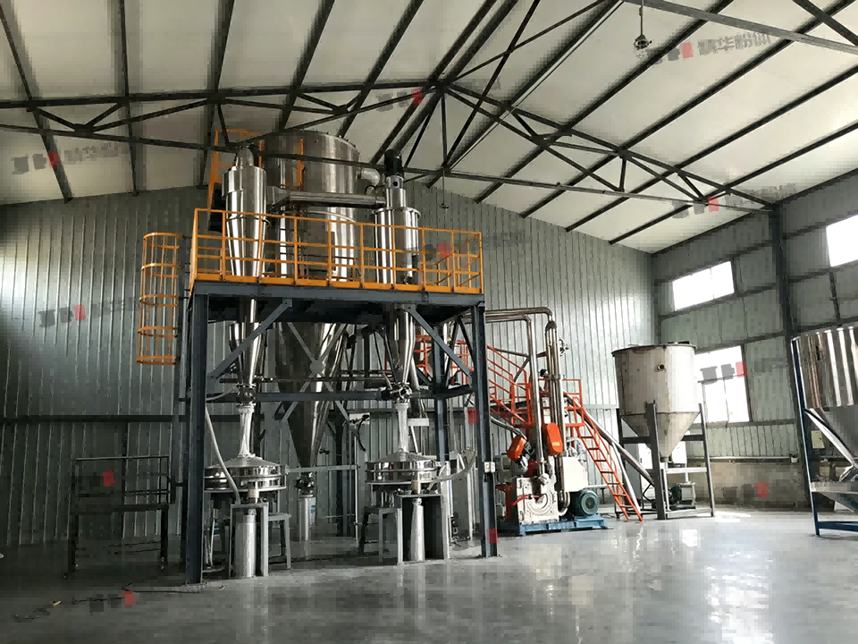 聚乙烯醇氣流分級機--湖北某公司