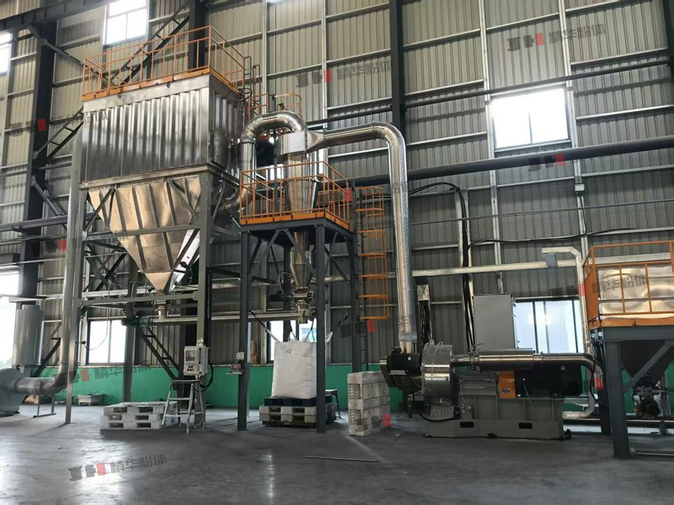 聚丙烯酰胺超微粉碎機--河北某公司