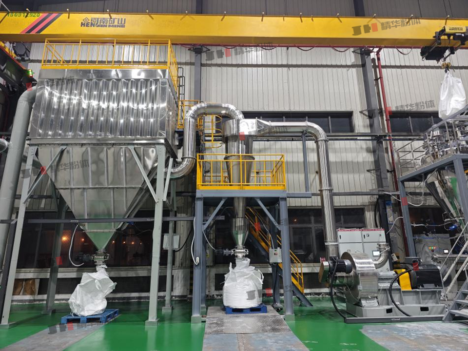 氫氧化鋁超微粉碎機--江蘇某公司